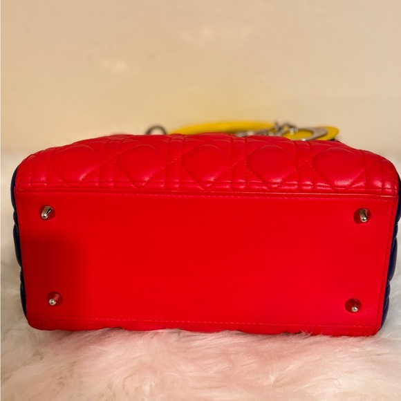 Authentic Lady Dior tricolor - Picture 7 of 7
